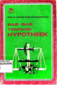 Bab-Bab Tentang Hypotheek