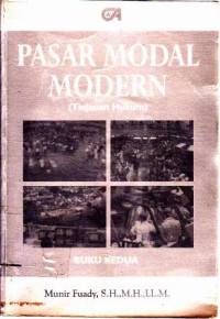 Pasar Modal Modern ( Tinjauan Hukum ) Buku Kedua