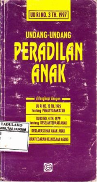 Undang-Undang Peradilan Anak