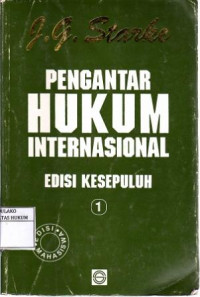 Pengantar Hukum Internasional=Introduction To International Law