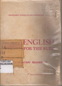 English For The SLTA