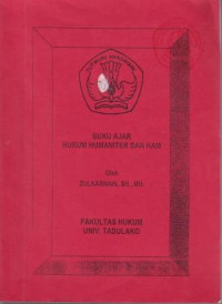 Buku Ajar Hukum Humaniter Dan Ham