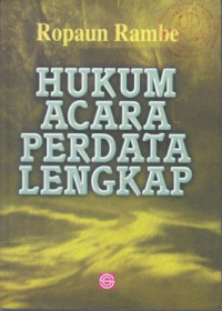 Hukum Acara Perdata Lengkap