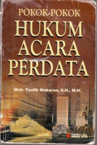 Pokok-Pokok Hukum Acara Perdata