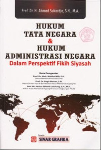 Hukukm Tata Negara dan Hukum Administrasi Negara