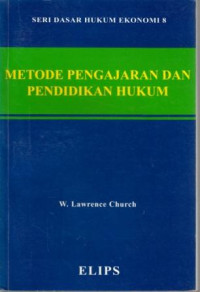 Metode Pengajaran Dan Pendidikan Hukum