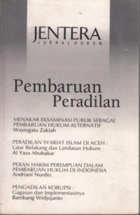 Jentera : Jurnal Hukum