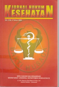 Jurnal Hukum Kesehatan