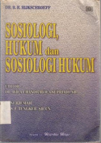 Sosiologi, Hukum dan Sosiologi Hukum