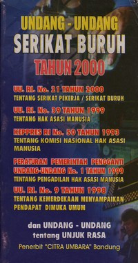Undang-Undang Serikat Buruh Tahun 2000