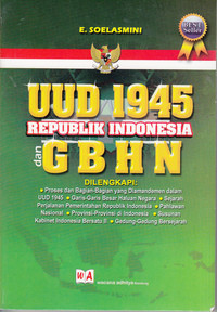 UUD 1945 Republik Indonesia dan GBHN