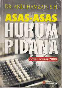 Asas-Asas Hukum Pidana