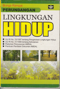 Bunga Rampai Perundangan Lingkungan Hidup