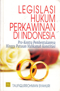 Legislasi Hukum Perkawinan Di Indonesia