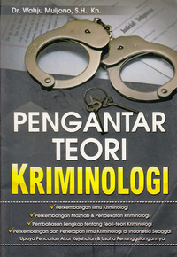 Pengantar Teori Kriminologi