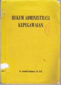 Hukum Administrasi Kepegawaian
