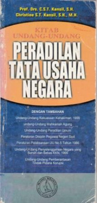 Kitab Undang-Undang Peradilan Tata Usaha Negara
