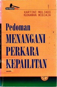 Pedoman Menangani Perkara Kepailitan
